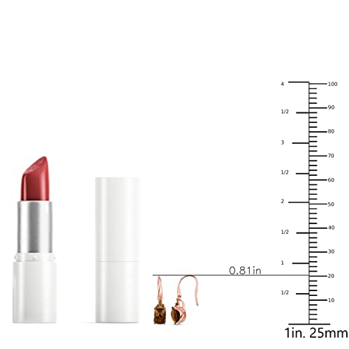 White and Chocolate Diamond with Gemstone Drop Hoop or Stud Earrings for Women in 14k Rose or Yellow Gold (G-H/Fancy Brown, VS2-SI1, cttw) Push Back Studs Leverback Earrings by LeVian