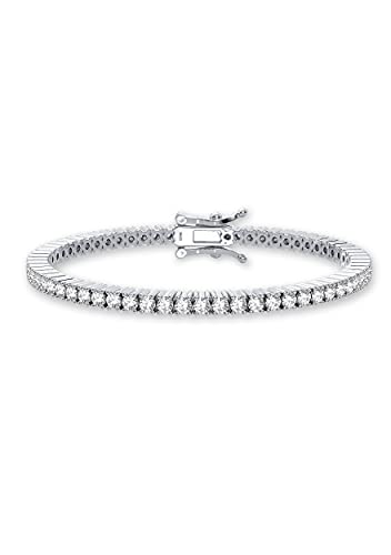 Femme Luxe Sara Diamond Tennis Bracelet for Women (5.00 Carats, G-H Color, I2 Clarity), 14K Gold, with Gift Box, Giftable Jewelry