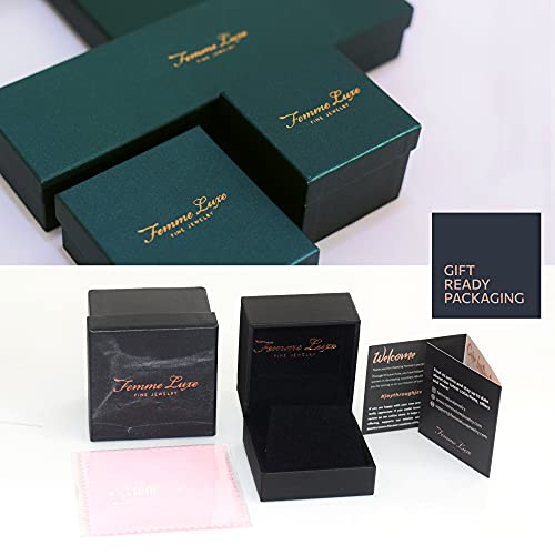 Femme Luxe Sara Diamond Tennis Bracelet for Women (5.00 Carats, G-H Color, I2 Clarity), 14K Gold, with Gift Box, Giftable Jewelry