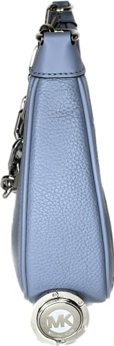 Michael Kors Cora LG Zip Pouchette bundled with matching Carmen MD Flap Bifold Wallet and Purse Hook