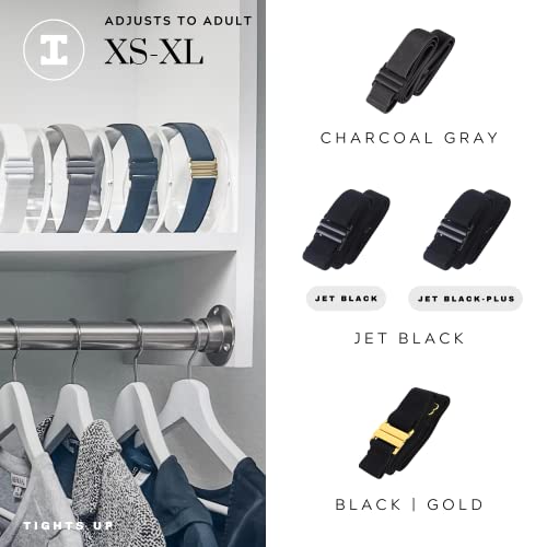 TIGHTS UP No Show Adjustable Stretch Belt Our Signature Design Keeps Jeans, Pants, and even Plus Size Avail.