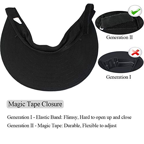 Sun Visor Hats Women Large Brim Summer UV Protection Beach Cap