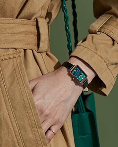 Lola Rose Elegant Women s Watch with Gemstone Inspiration, Ladies Genuine Leather Strap Watch, Classic Gift for Her