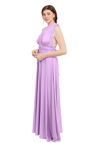 Women s Infinity Dress for Bridemaids - Multi-Way Wrap Convertible Dress Floor Length Maxi Fitable to Anyone