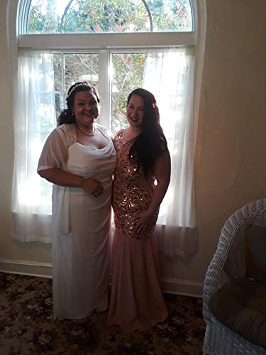 PrettyGuide Women  s 1920s Black Sequin Gatsby Maxi Long Evening Prom Dress