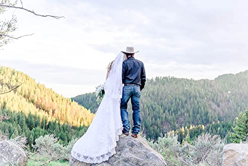 WaterDress Beach Wedding Dresses for Bride 2022 Long Sleeve Lace Boho Bridal Gowns for Women WDW001