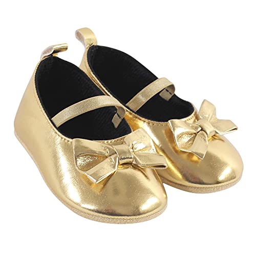 Hudson Baby Baby Girls  Cotton Dress, Cardigan and Shoe Set