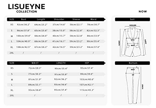 LISUEYNE Women s Three Pieces Office Lady Blazer Business Suit Set Women Suits for Work Skirt/Pant,Vest and Jacket