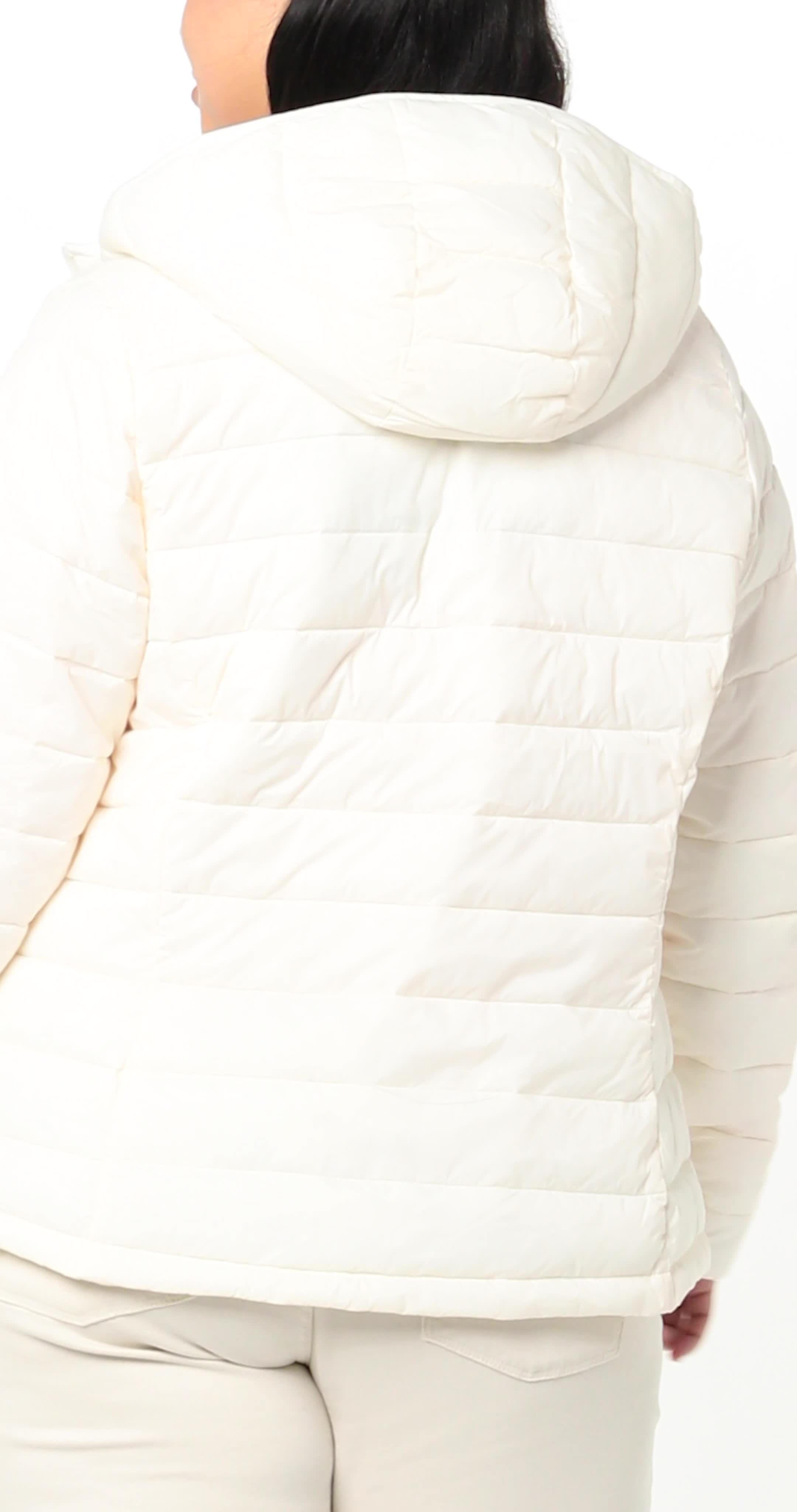 Amazon Essentials Women s Lightweight Long-Sleeve Full-Zip Water-Resistant Packable Hooded Puffer Jacket