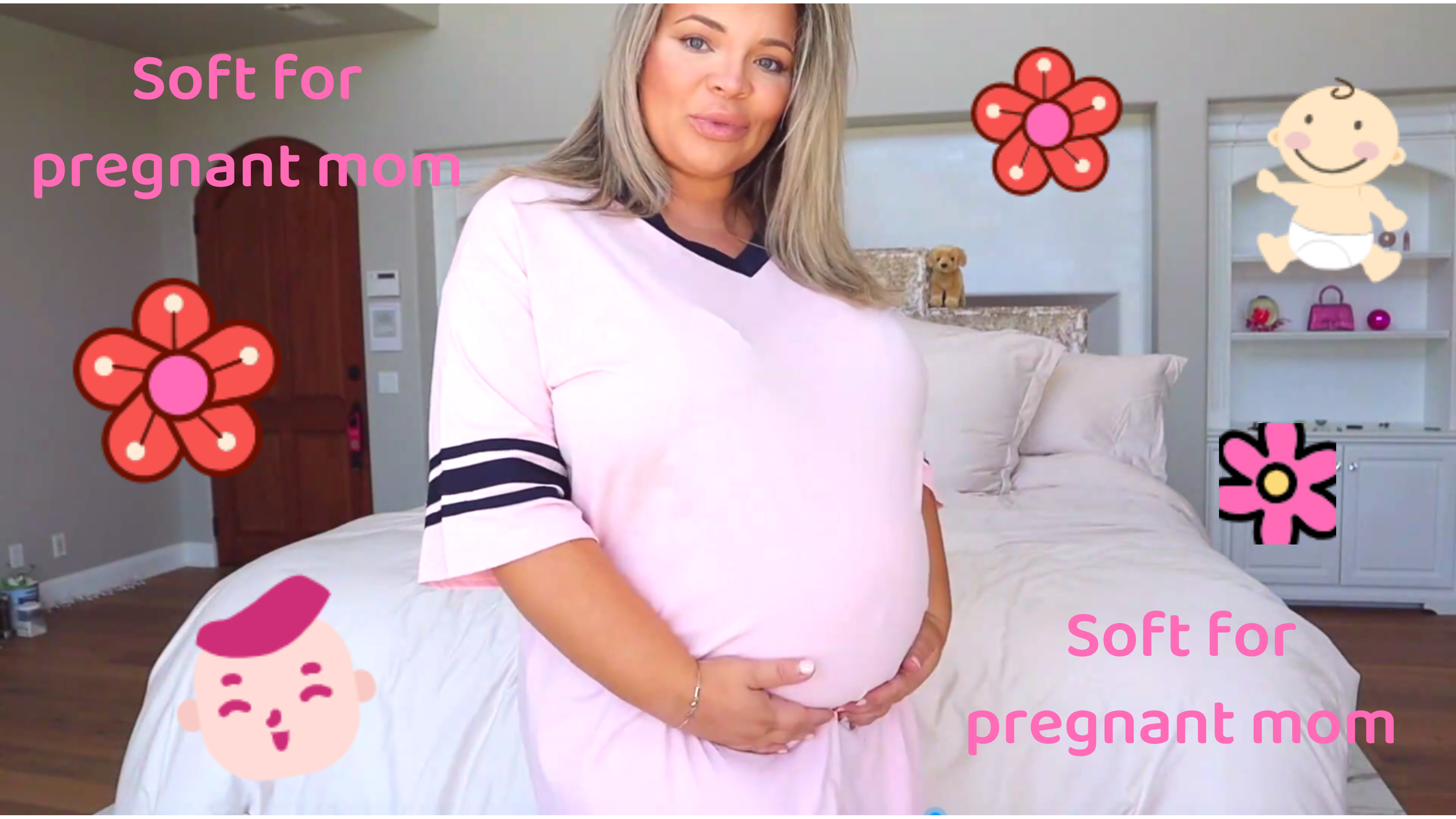 Ekouaer Women s Nightgown, Cotton Novelty Sleepshirts V Neck Short Sleeve Sleep Shirt Loose Comfy Pajama Sleepwear S-XXL