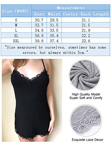 Avidlove Womens Sexy Sleepwear Sexy Chemise Lingerie Cotton Nightgowns For Women