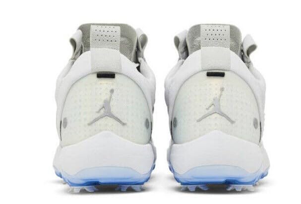 AIR Jordan XXXIV Low Men s Golf DD9184 100 White/Metallic Silver KC (us_Footwear_Size_System, Adult, Men, Numeric, Medium, Numeric_8)