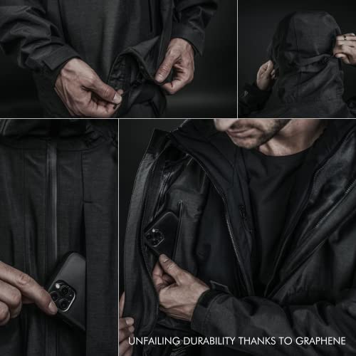 GRAPHENE-X Alpha 3-Layer Shell Jacket | Graphene Integrated Fabric | Waterproof Breathable Lightweight & Abrasion-Resistant