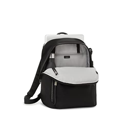 TUMI Voyageur Halsey Backpack - Men s & Women s Backpack for Travel - Laptop Backpack for Everyday Use - Black & Gunmetal