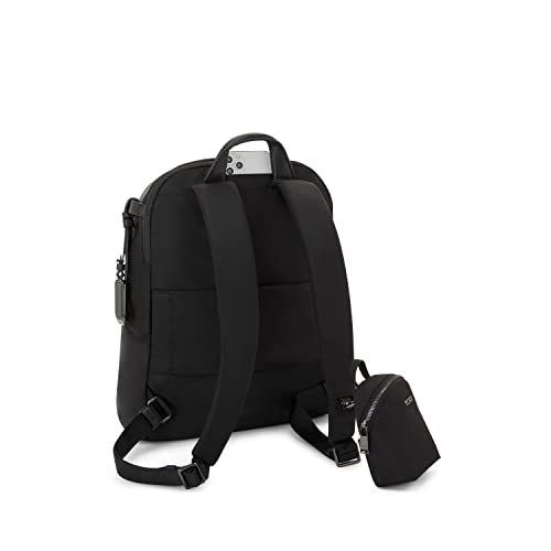 TUMI Voyageur Halsey Backpack - Men s & Women s Backpack for Travel - Laptop Backpack for Everyday Use - Black & Gunmetal