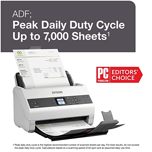 Epson America DS870 Document Scanner - B11B250201 (Renewed)