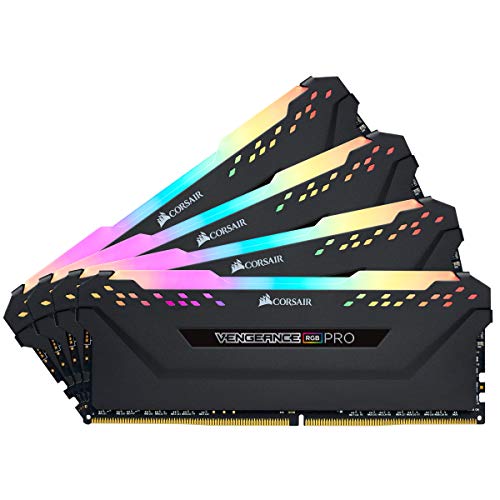 Corsair Vengeance RGB Pro 128GB (4x32GB) DDR4 3200 (PC4-25600) C16 Desktop memory – Black