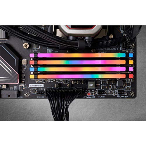 Corsair Vengeance RGB Pro 128GB (4x32GB) DDR4 3200 (PC4-25600) C16 Desktop memory – Black