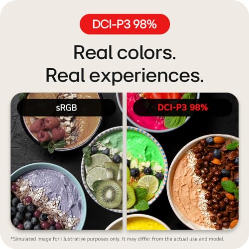 LG 28MQ750-C 28 Inch SDQHD (2560 x 2880) Nano IPS DualUp Monitor with Tilt/Height/Swivel Stand, DCI-P3 98% (Typ.) HDR10, USB Type-C (90W PD) - Black