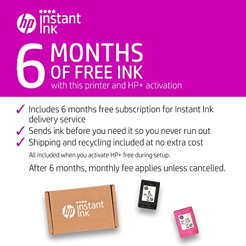 HP OfficeJet Pro 8025e Wireless Color All-in-One Printer with bonus 6 free months Instant Ink with HP+ (1K7K3A)