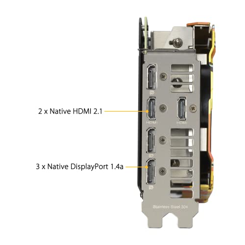 ASUS TUF Gaming NVIDIA GeForce RTX 3060 V2 OC Edition Graphics Card (PCIe 4.0, 12GB GDDR6, HDMI 2.1, DisplayPort 1.4a, Dual Ball Fan Bearings, Military-Grade Certification, GPU Tweak II)