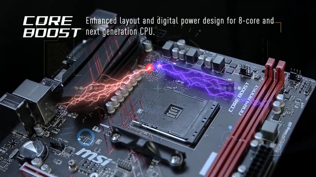 MSI Performance Gaming AMD Ryzen 2ND and 3rd Gen AM4 M.2 USB 3 DDR4 DVI HDMI Crossfire ATX Motherboard (B450 GAMING PLUS Max)