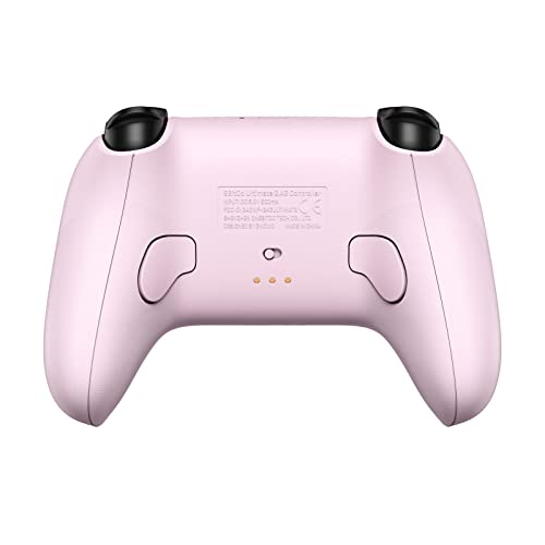 8Bitdo Ultimate 2.4g Wireless Controller with Charging Dock, 2.4g Controller for Windows, Android, Steam Deck & Raspberry Pi (Pastel Pink)