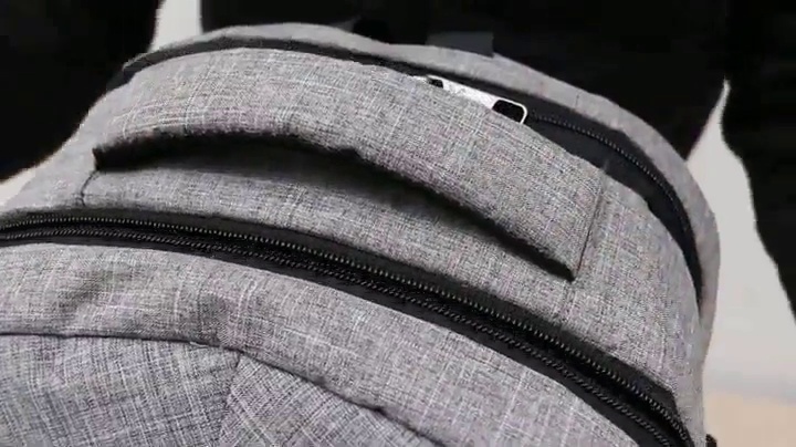 Matein Travel Laptop Backpack, Business Anti Theft Slim Durable Laptops Backpack with USB Charging Port, Water Resistant College School Computer Bag Gifts for Men & Women Fits 15.6 Inch Notebook, Grey