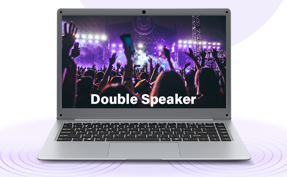 jumper Laptop 14 inch 12GB DDR4 RAM 256GB SSD,Intel Quad Core Celeron N4100, Windows 11 Thin and Light Laptops Computer, Full HD 1080P Display,HD Webcam,Dual Speakers,2.4/5Ghz WiFi,Long Battery Life