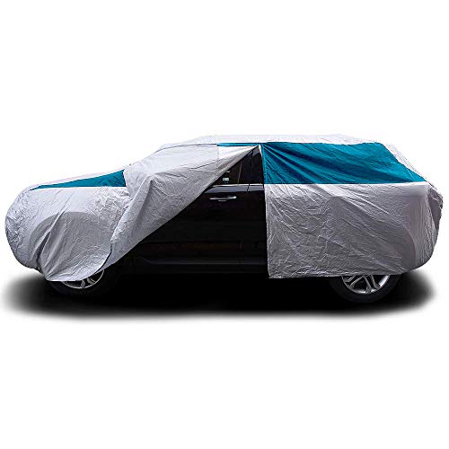 Titan Brilliant Color Poly 210T Car Cover for Mid-Size SUV 188-206