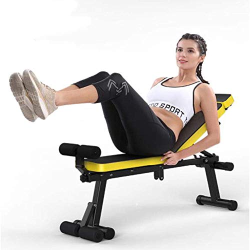 TOPYL Adjustable Foldable Weight Bench,for Lifting Sit Up Home Gym and Full Body Workout,Incline Decline Bench Press Exercise Equipment Black