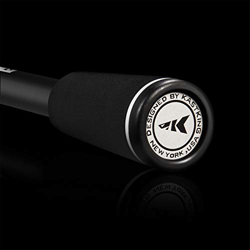 KastKing Perigee II Fishing Rods - Fuji O-Ring Line Guides, 24 Ton Carbon Fiber Casting and Spinning Rods - Two Pieces,Twin-Tip Rods and One Piece Rods