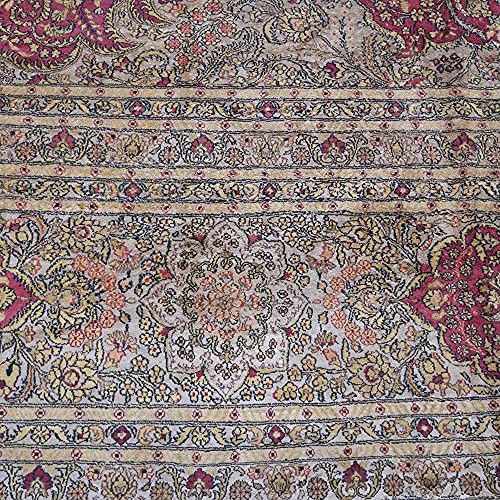 Yilong Carpet 12x18ft Oversized Oriental Silk Rugs Expensive Vintage Handmade Area Rugs for Home Office