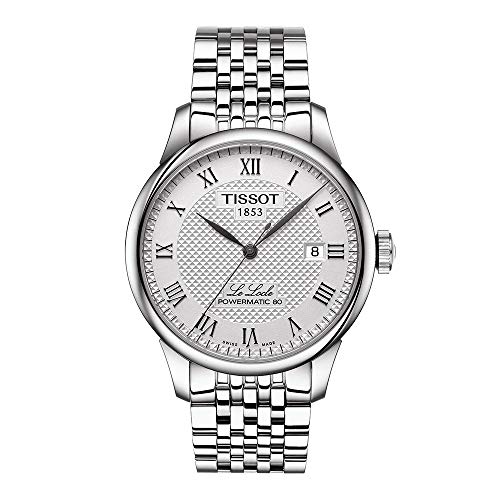 Tissot Mens Le Locle Stainless Steel Dress Watch