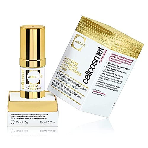 Cellcosmet CellEctive Cell Lift Eye Contour Cream - Ultra-Revitalizing Plumping Serum and Anti-Aging Treatment (0.5 oz)