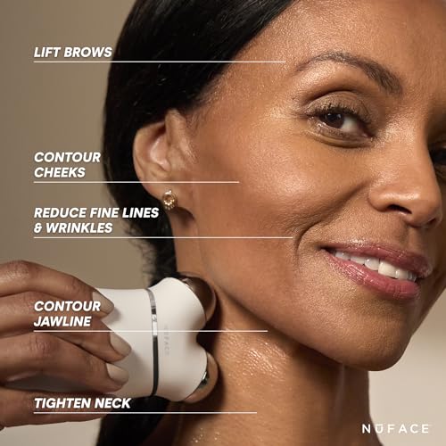 NuFACE Trinity+ Smart Advanced Facial Toning Routine, Microcurrent Device to Tone, Sculpt and Lift, Smooth Fine Lines and Wrinkles, Holiday Limited Edition