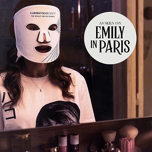 CurrentBody Skin LED Light Therapy Face Mask | Red Light Device for Firmer, Plumper & Brighter Skin | Anti-Aging Face Mask