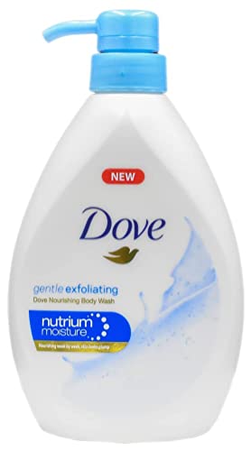 Dove Body Wash Variety of 5 Scents with Pump, Plant Based, Nourishing, Exfoliating, Cleansing, - 500 ML (16.9 fl Ounce)