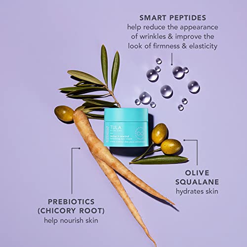 TULA Skin Care Revive & Rewind Revitalizing Eye Cream, 0.5 oz. - Smooth Fine Lines, Dark Circles & Puffiness