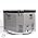 Whynter FM-85G 85 Quart Portable Fridge/ Freezer 85 Quart Portable Refrigerator and Deep, AC 110V/ DC 12V, Real Chest Freezer with-8°F to 50°F Temperature Range, Gray, One Size
