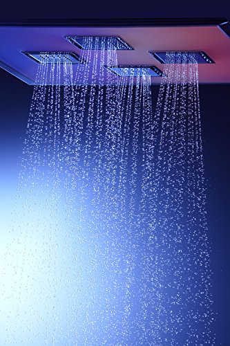 KOHLER 98741-BV Watertile Ambient Rain Overhead Rain Shower, Vibrant Brushed Bronze