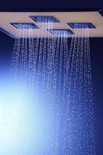 KOHLER 98741-BV Watertile Ambient Rain Overhead Rain Shower, Vibrant Brushed Bronze