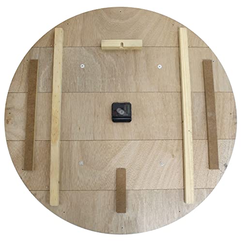 FirsTime & Co. Shabby Planks Wall Clock, 27