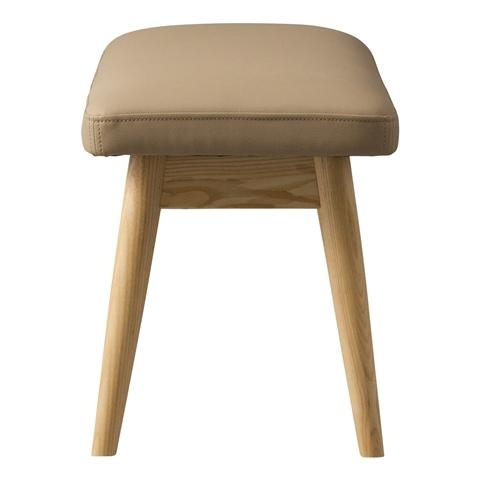 Pioni Bench Beige X Natural (W1150× D380 × H440)