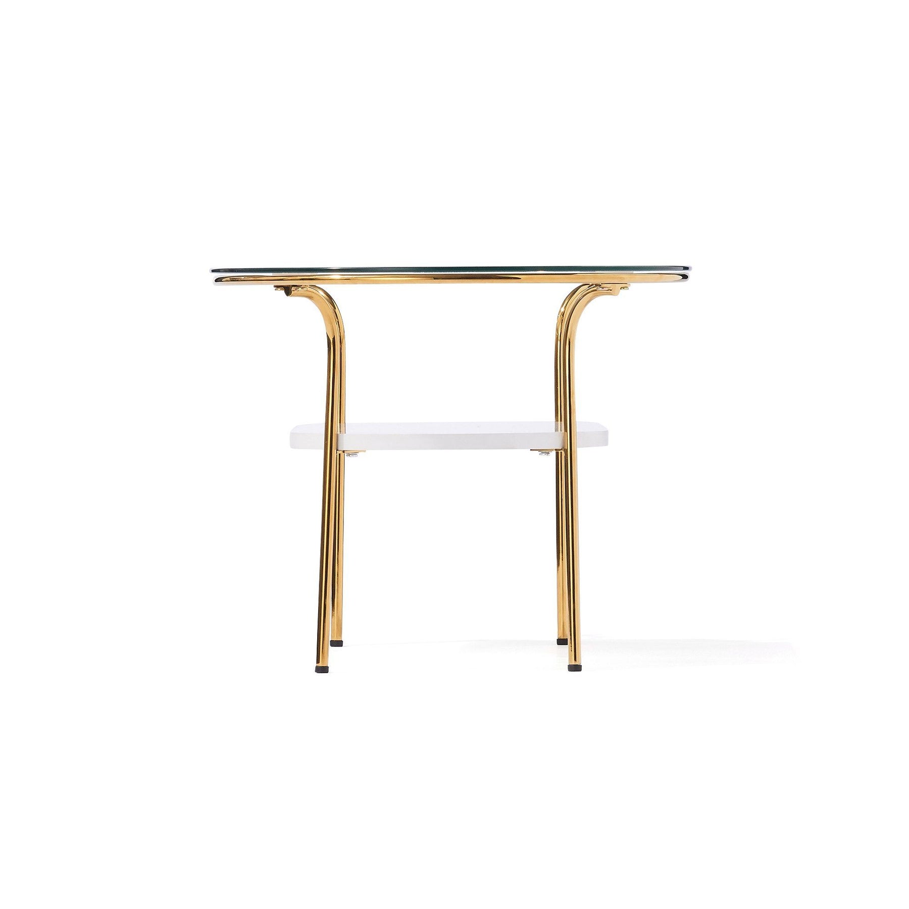 Legato Coffeetable Small Gold X Marble (W750 X D450 X H370)