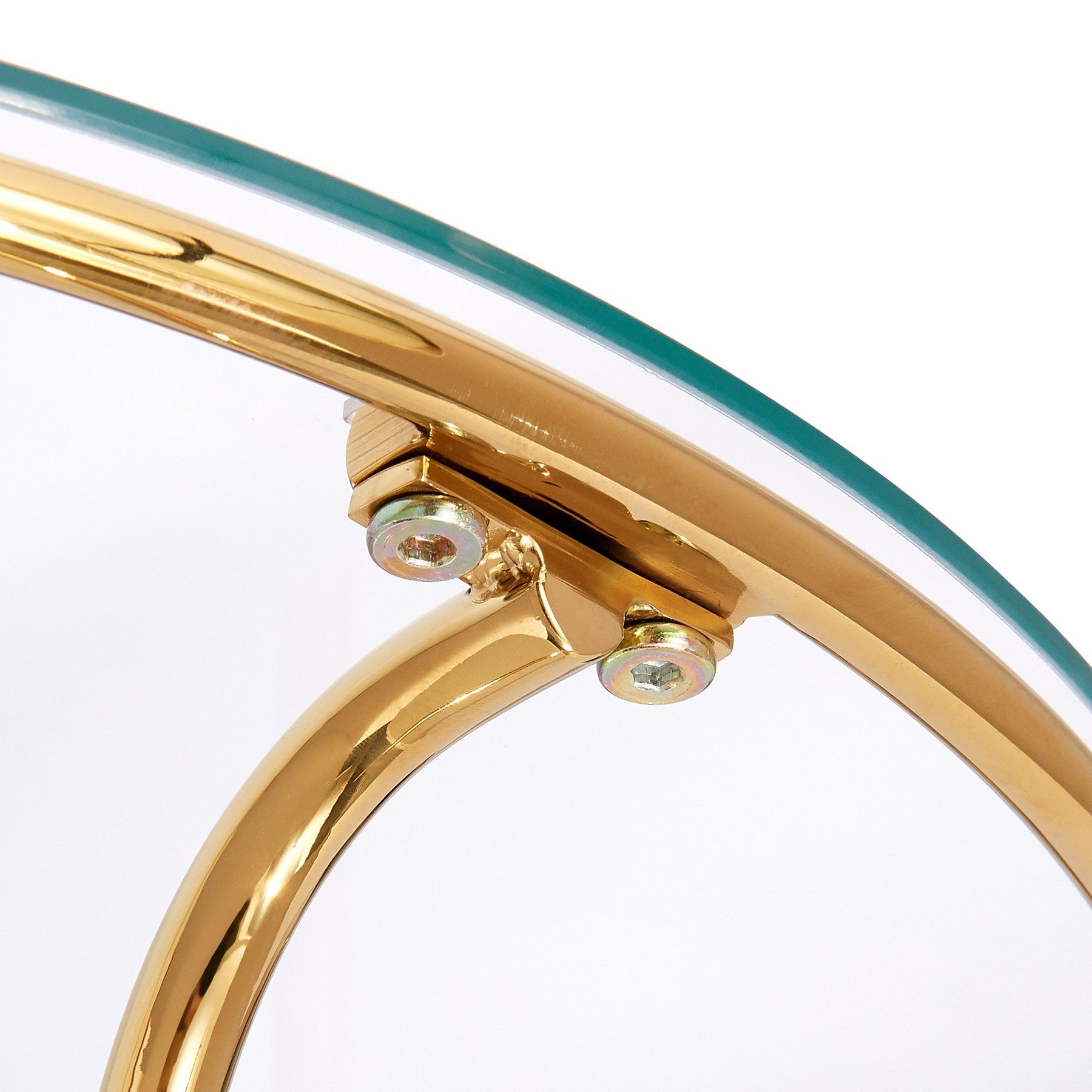 Legato Coffeetable Small Gold X Marble (W750 X D450 X H370)