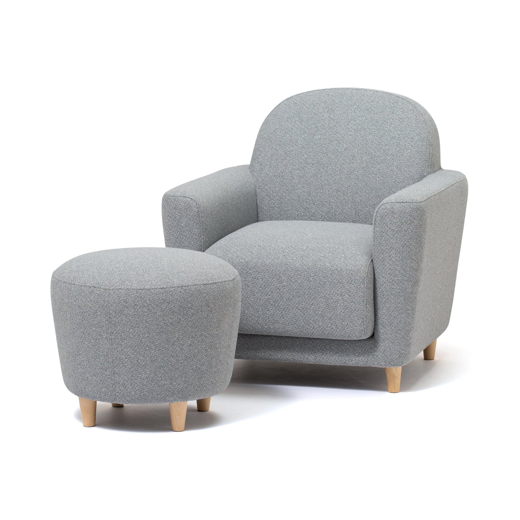 Nuvola Sofa 2 1 Seat Gray (W760×D740×H770)