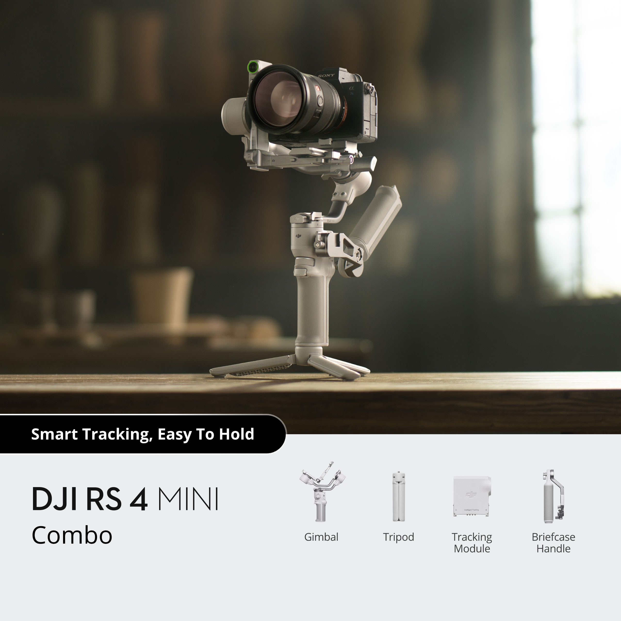 DJI RS 4 Mini Combo - Handheld Camera Stabilizer