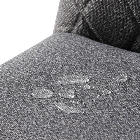 Pioni Sofa Gray X White (W1350 × D537 × H740)