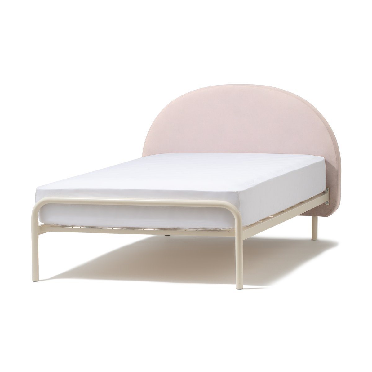 Minuit Bed Semi Double Pink (W1320×D2090×H980)